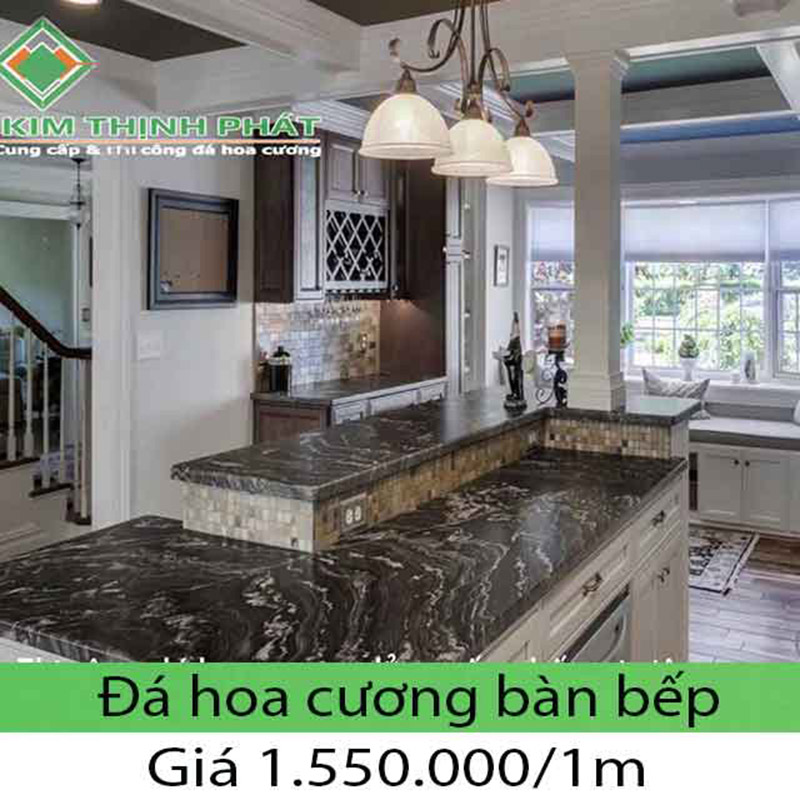 bếp đá hoa cương granite