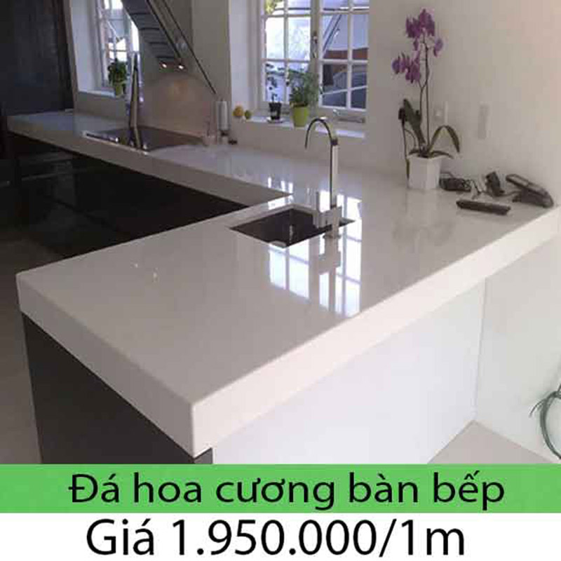 bếp đá hoa cương granite