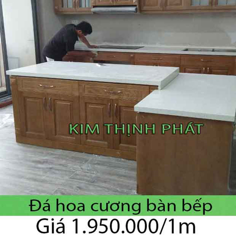 bếp đá hoa cương granite