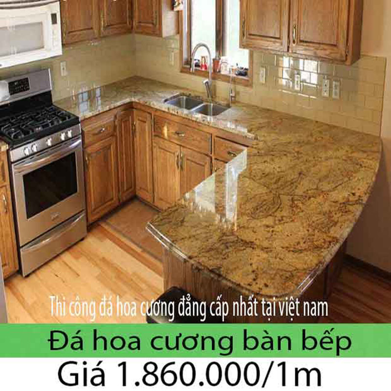 Bếp đá hoa cương granite hiệu quả cho nên bạn không cần phải lo