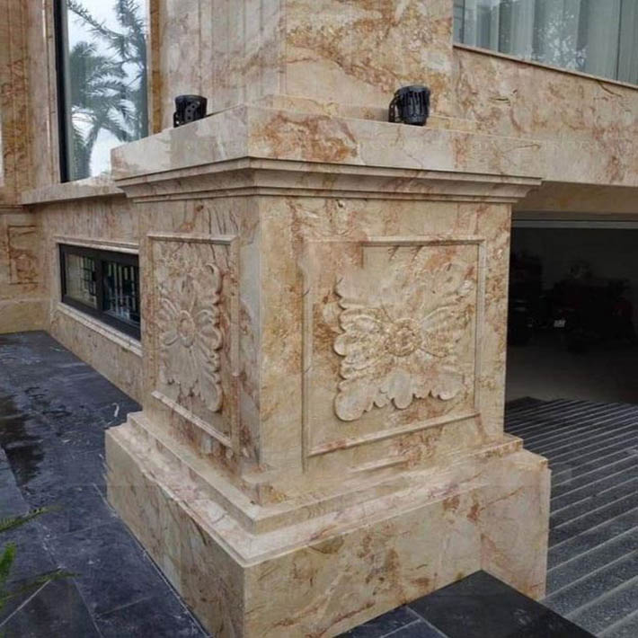 Cột đá hoa cương granite Nếu bạn muốn có được không gian sang trọng