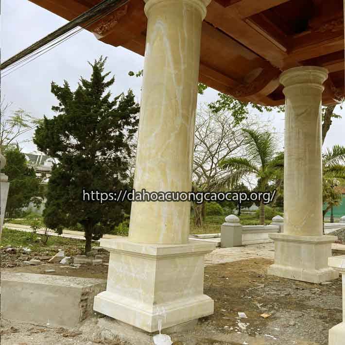 cột đá hoa cương granite