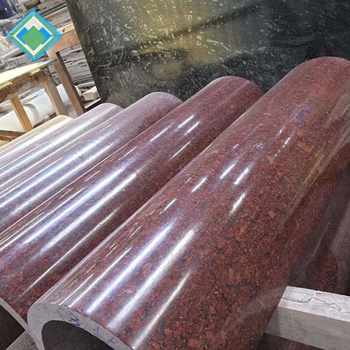 cột đá hoa cương granite