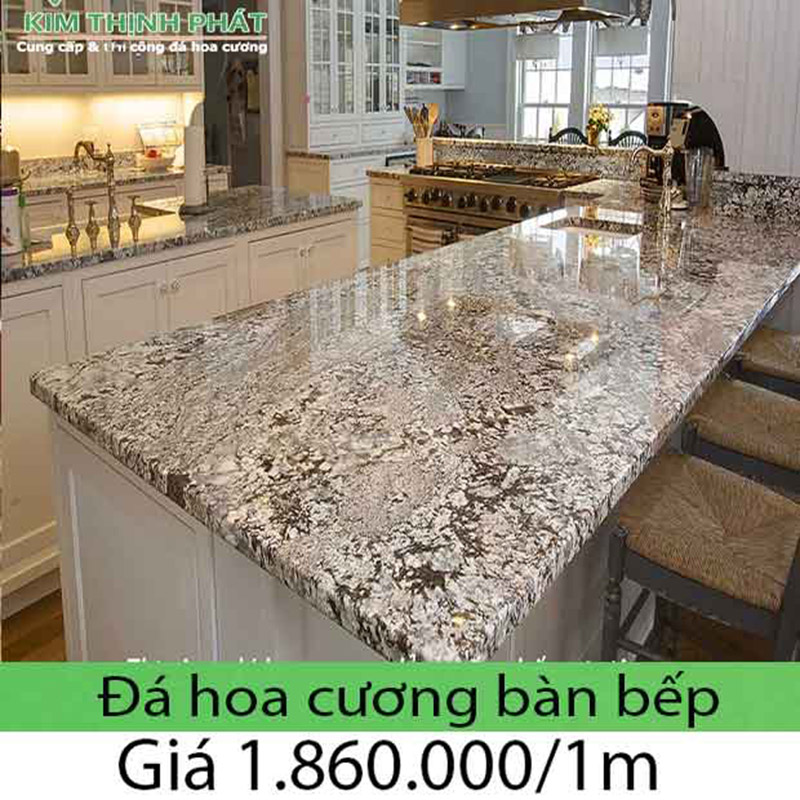 bếp đá hoa cương granite