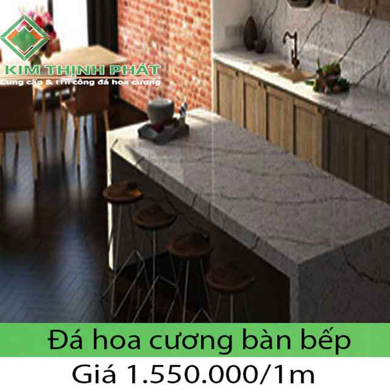 bếp đá hoa cương granite